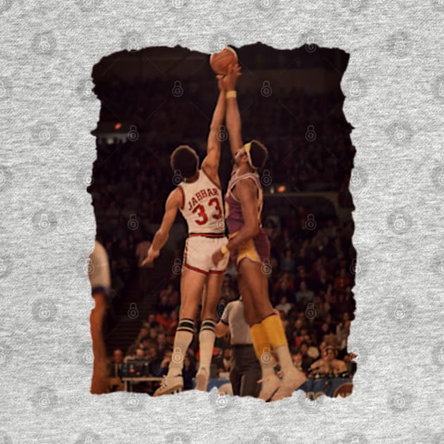 Dunk Kareem Abdul Jabbar vs Wilt Chamberlain by CAH BLUSUKAN